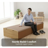 Foldable Paper Bed Multi-Functional Space-Saving Furniture Extendable Cellular Design for Students, Adults, Entryway