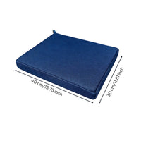 Non-Slip Bath Seat Cushion Breathable Shower Chair Cushion Supportive Shower Chair Pad Textured for Elderly