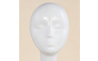 Mannequin Head Abstract Display Head Hard Hairpiece Stand for Retailers, Hairdressers, Shop Window