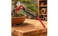Chrome Vanadium Steel Bonsai Branch Bending Tool 33 Cm Bonsai Branch Shaping Tool Black Metal Body Garden Equipment Red Coated Ends