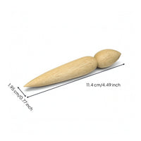 Wooden Teapot Spout Repair Tool Tapered Pottery Spout Shaping Tool Smooth Comfortable Grip for Potters