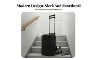 Stair Climbing Hand Truck Heavy Duty Stair Climbing Cart High Load Capacity Folding Stair-Climbing Carrier for Commuters, Apartment Dwellers, Stairs