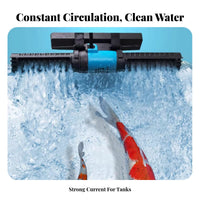Submersible Water Circulator Pump For Freshwater and Saltwater Fish Tank Circulation Pump Mount Fish Tank Waste Blower