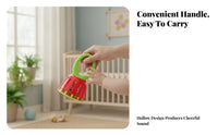 Handheld Music Toy Bell Detachable Cage-Style Bell Toy Slotted case Musical Instrument for Preschoolers