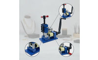 Benchtop Band and Bracelet Bending Machine Compact Hand Crank Bracelet Bender Metal Jewelry Bender with Rollers Versatile for Jewelers, Hobbyists, Makers, Workshops, Studios