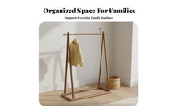 Japanese design children's Clothes Tree Space-Saving Freestanding child's Coat Rack Kid-Safe Design Room Organizer Easy Assembly for children, Toddlers, Parents, Bedroom, Nursery, Playroom, Entrypath