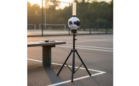 Remote Control Badminton Feeder Solo Practice Portable Badminton Training Machine Adjustable Angle Automatic Shuttlecock Launcher for Beginners, Kids