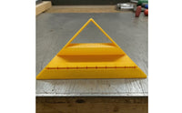 45-Degree Edge Trimming Tool Triangular 45-Degree Cutting Tool Easy to Use Edge Trimmer for Woodworkers, Crafters, Carpentry, Crafting, Workshop