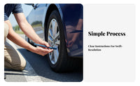 Emergency Tool Tubeless Tire Plug Set Quick Repair Puncture Plug Kit Portable Vehicle Maintenance Supply Easy to Use for Car Owners, Motorcyclists, Tricycle Riders, Travel, Garage