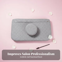 Beauty Bed Pillow Anti-Collapse Structure Eyelash Bed Face Pillow Reinforced Base Massage Table Face Cradle for Chiropractors, Medical Practice, Home