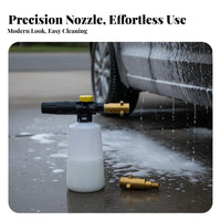 High Pressure Foam Leak Resistant Car Wash Foam Lightweight Design Adjustable Car Wash Foam Dispenser for Home Use