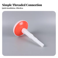 Round Shower Sprinkler Head Gentle Stream Garden Hose Sturdy Material Seedling Watering Nozzle for Gardeners, Irrigation, Greenhouse, Yard