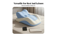 Multifunctional Face down Reading Pillow Breathable Material Face down Pillow Washable Cover for Lounging, Bed