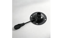 Chair Base with Lever Heavy Duty Swivel Chair Mounting Plate Sturdy Bar Stool Swivel Plate for Hobbyists, Furniture Makers, Home Office, Workshop