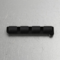 Molded One Piece 4-Button Rubber Key Strip Raised Buttons Conductive Rubber Button Assembly Smooth Finish Keyboard Conductive Pad Strip Compact