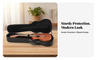 23/24 Inch Ukulele Case Sturdy Construction Ukulele Protective Case Musical Instrument Accessory Soft Interior Lining