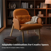 Upholstered Dining Chair and Table Combo Padded Seats Cafe Furniture Set Leisurely Atmosphere adaptable Configuration for Bistro