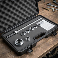High Hardness Electric Scooter Bearing Tool Wear-Resistant Press Bearing Installer Labor-Saving Heat-Treated Steel for Repair Shop, Maintenance