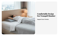 Lengthened Design Bed Waist Cushion Breathable Cover Ergonomic Waist Pillow Multi-Functional for Side Sleepers, Homemakers, Lying down, Sofa