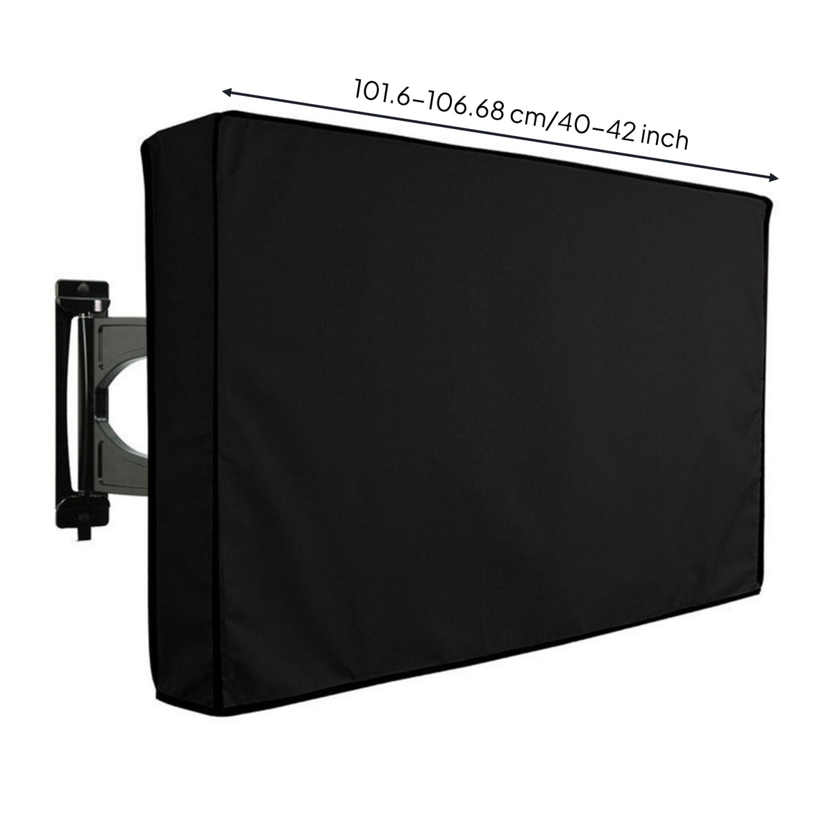 Waterproof Outdoor Tv Cover Dustproof Wall-Mounted Tv Cover Rear Opening