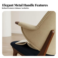 Modern design C-Shaped Accent Table Minimalist Household Furniture Space-Saving multifunctional for Apartment Dwellers, Remote Workers, Living Room, Sofa Side, Small Spaces, Home Office