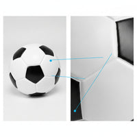 Sporty Soccer Ball Money Bank Decorative Soccer Piggy Bank Large Round for Children, Adults, Bedroom, Desk, Shelf