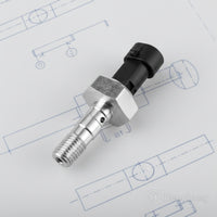 Direct Replacement Hydraulic Pressure Switch Sensor Threaded Pressure Switch with M10 Thread Easy Installation Sender Unit Compact for Mechanics, Riders, UTV Repair, ATV Maintenance