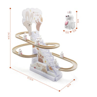 Electric Track Climbing Toy Looping for Bedroom, Toddlers