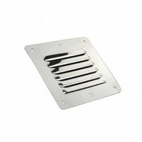Slotted Louver Grille Marine-Grade Louvered Vent Resistant Hardware for RV Builders, Lockers