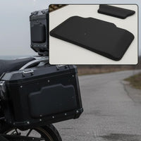 Universal aluminum motorcycle tail box backrest pad