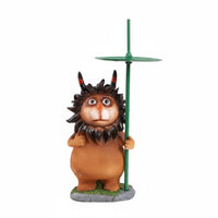 Animal Coil Holder Floor Standing Resin Repellent Holder Decorative Spiral Coil Container for Garden, Yard, Patio