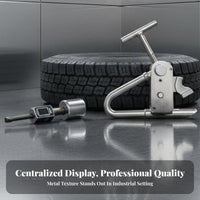 Truck Tire Mounting Clamp Heavy Duty Tire Changer Clamp Wheel Changing Helper for Mechanics, Auto Repair Shop, Garage