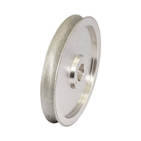 Diamond Grinding Wheel Textured Grinding Wheel with Diamond boarder Wear-Resistant for Lapidaries, Jewelry Making, Workshop