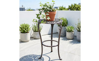 Wrought Iron Plant Stand Freestanding Wrought-Iron Flowers Stand Indoor Metal Plant Holder for Sunroom