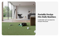Battery Powered Golf Ball Return Machine Indoor and Outdoor Use Automatic Golf Putting Cup Continuous Practice for Beginners, Home, Backyard