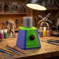Model Paint Shaker 3D-Printed Electric Paint Shaker Craft Tool Rotary Switch Art Supply Tapered Body for Miniature Painters