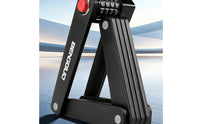 Anti-Theft Folding Bike Lock Lightweight Foldable Bike Lock Portable for Parking, Outdoor, Commuting