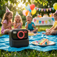 Thermal Printing Kids Instant Camera Compact Kids Digital Camera Mini Safe for Creative Play, Travel
