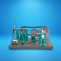 Gear Drives Model Visual Demonstration Chain Drive Model Easy to Use Mechanism Demonstration Kit for Students