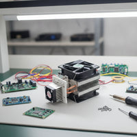 12V Peltier Heatsink Module Kit Assembled Semiconductor Cooling Module Thermoelectric Cooling System Small for Hobbyists