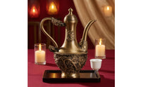 Vintage Brass Vessel Pot Relief Decoration Decorative Vessel Snug Lid Home Decor