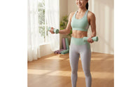 Silicone Dumbbell Easy to Clean 3 Lb Dumbbell Lightweight for Pilates, Beginners