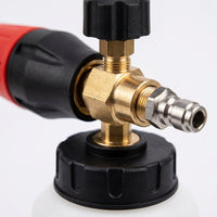 Pressure Washers Foam Sprayer for Car Cleaning, High Pressure Foam Lance with Aluminum Body and Copper Nozzle Core, Professional Car Wash Tool