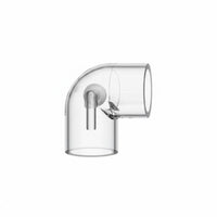Clear Pipe Aquarium Flow Optimized Low Resistance for Sump