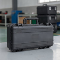 Hardware Instrument Hard Carrying Case Secure-Latching Hard Case Empty for Technicians, Photographers, Travel, Workshop, Outdoor