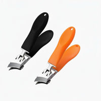 Anti-Splash Ingrown Toenail Tool Stainless Steel Wide Jaw Nail Clipper Labor-Saving for Seniors