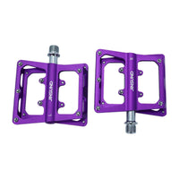2 Pieces 3 Bearing Mountain Bike Pedal Hollow Design Aluminum Alloy Pedal High Strength for Away from Paved Roads-Road Cycling