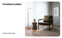 Nordic aesthetic Single-Seater Sofa Luxury stylistic Upholstered Armchair Italian influenced by Lounge Chair Minimalist Design for Residents, Interior Designers, Living Room, Reception Area, Bedroom, Office