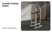 Pull-up and Station Commercial Grade Multi-Function Fitness Station Heavy Duty Steel Frame Multi-Function Workout Station for Men, Gym, Indoor, Garage