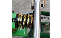 Folding Bike Shock Coil Metal Rear Shock Absorber Coil Cycling Parts Durable Alloy Material